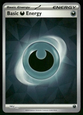 Basic Darkness Energy - 015 Common Holo NM Pokemon SVE: Scarlet & Violet Energie - Image 1 of 2