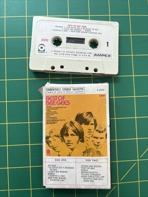 BEE GEES BEST OF CASSETTE TAPE RARE SNAP CASE CLAMSHELL AMPEX - Image 1 of 3