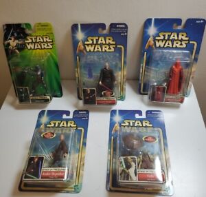 Star Wars Attack of the Clones Collection 3.75 Inch Action Figure Set LOT OF 5!