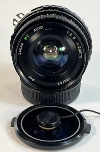 Sakar MC Auto 28mm Lens F 1:2.8 Tested Working W/ Both Lens Caps - Picture 1 of 6