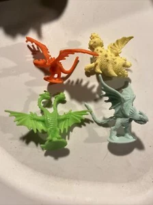 How To Train Your Dragon Plastic 2” Mini-Figures Dragon Lot - Picture 1 of 2