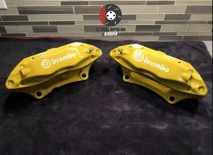 Acura TLTypeS 2004-2008 Caliper Brakes S2000 ModificationFront Powdercoat yellow - Picture 1 of 3