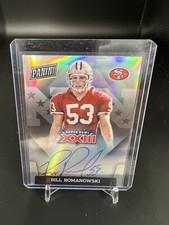 BILL ROMANOWSKI 2020 PANINI SUPER BOWL XXIII AUTO SAN FRANCISCO 49ERS On Card