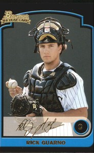 2003 (ROCKIES) Bowman Draft Gold #97 Rick Guarno