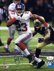Rashad Jennings Autographed Signed 8x10 Photo - NFL NY Giants - w/JSA COA - Picture 1 of 1