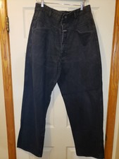 Le Jean De Marithe Francois Girbaud Black Jeans Size 36 Men