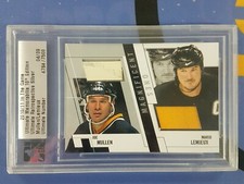 2010 2010-11 ITG ULTIMATE MEMORABILIA LEMIEUX MULLEN RETROSPECTIVE 4/9  PENGUINS