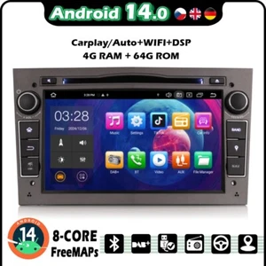 8-Kern Android 14 Autoradio Navi Opel Corsa Vivaro Antara Zafira Vectra Canbus - Bild 1 von 15