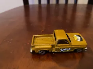 Vintage Diecast Yellow Toy Car Bandit Chevy Chevrolet Truck Made In Hong-Kong - Picture 1 of 5