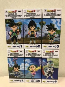 Figura Coleccionable Dragonball World WCF Banpresto SET de 6 piezas Vol.0 Vegeta kid Goku - Imagen 1 de 1