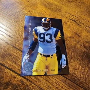 1995 SP Championship Football Card #43 Kevin Carter Rookie - Picture 1 of 2