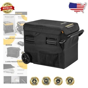 Water-Resistant Insulated Cover for 48 Quart Refrigerators - Ideal for Camping - Picture 1 of 10