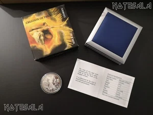PALAU 2$ DOLLARS 2011 GENESIS BIBLICAL  Series SILVER COIN *ONLY 1000 PCS* RARE - Picture 1 of 2