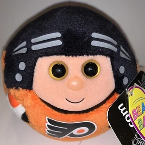 Philadelphia Flyers Ty Gorro Ballz Naranja Negro Peluche NHL 4" T - Imagen 1 de 10
