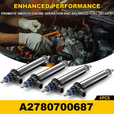 4x Fuel Injector For Mercedes-Benz GL450 GL550 GL63 AMG GLA45 AMG GL450 S63 AMG - Image 1 of 4