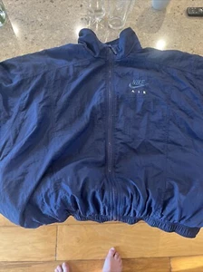 VTG Nike Air Jacket Blue Windbreaker Foot Locker Exclusive Men’s Size Medium - Picture 1 of 5