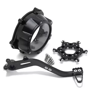 For Honda TRX450ER TRX450R Billet Lock Up Clutch Cover Kit fingers Brake Lever - Picture 1 of 20