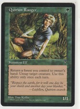 Magic The Gathering Visions 1x QUIRION RANGER MtG Green NMint Common