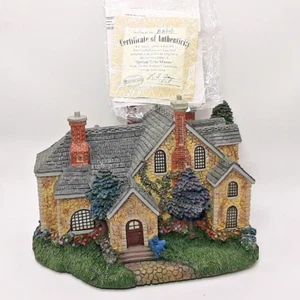 Hawthorne Thomas Kinkade Lamplight Village "Spring Gate Manor", 2000, 79990 - Picture 1 of 20
