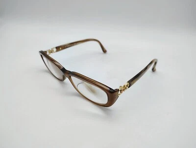 Marco de gafas Salvatore Ferragamo Italia SF2622R 315 52-16-130 cuerno marrón solamente Foto 1 de 4