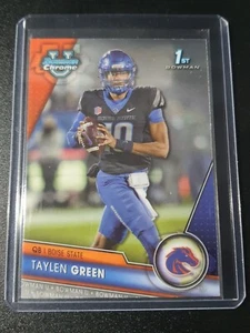 Taylen Green - Bowman University 2023 - Boise State Broncos - 1st Bowman - Bild 1 von 2