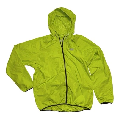 CHAQUETA CORTAVIENTOS H/H NEÓN VERDE HELLY HANSEN PESO PLUMA CICLISMO HOMBRE’S XL Foto 1 de 3