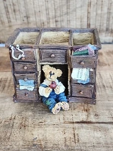 Boyds Bears 4106 Miss Macintosh’s head of the class desk figure 2001 Rare - Picture 1 of 6
