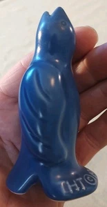 1999 THT Tender Heart Treasures Pie Bird Vent Blue Pottery - Picture 1 of 5