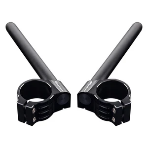 Clip-Ons Handlebars For Suzuki GSXR 1300 Hayabusa GSX R 600 750 GSX-R 1000 1000R - Foto 1 di 20