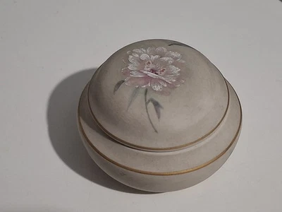 Porcelain Pottery Porcelanas Ibis Aveiro Portugal Pot Floral Design Hand Painted - Image 1 of 4