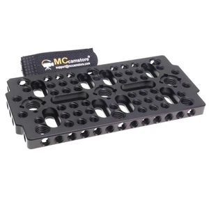 Cheese Plate with 1/4"-20 3/8"-16 Threads for Blackmagic URSA Cine ARRI Camera - Picture 1 of 7