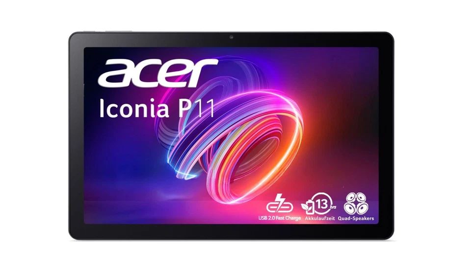 ACER Iconia Tab P11, Iron Grey, 11 Zoll, 128 GB, 2K, Touch, IPS - Vorführgerät! - Bild 1 von 1