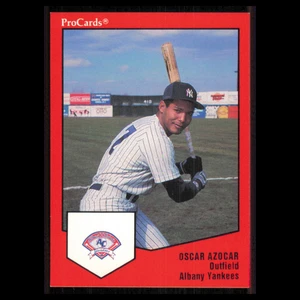 Oscar Azocar #332 1989 ProCards Minor League Team Sets Albany-Colonie Yankees NM - Picture 1 of 3