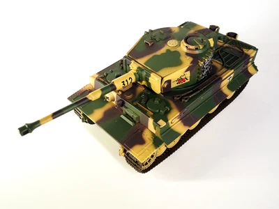 Rare 21st Century Toys WWII German 1:32 Vehicle - 312 Tiger Tank Camo Heavy Tank - Image 1 of 4