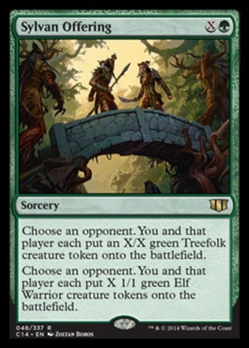 Sylvan Offering - Commander 2014 #048/337 MTG Magic The Gathering - Image 1 of 1