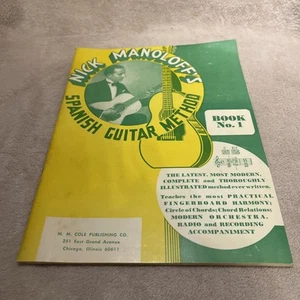 Nick Manoloff's Spanish Guitar Method Book No. 1 - Picture 1 of 5