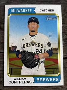 2023 Topps Heritage - William Contreras #289 - Picture 1 of 2