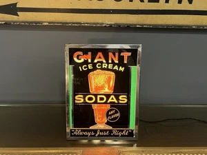 Expositor de tienda de luz publicitaria de soda de vidrio para helado inverso - Imagen 1 de 7