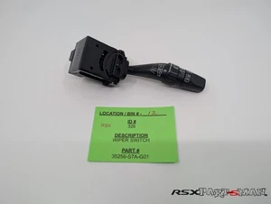ACURA RSX Honda 35256-S7A-G01 WIPER Switch Assembly, Wiper - Picture 1 of 7