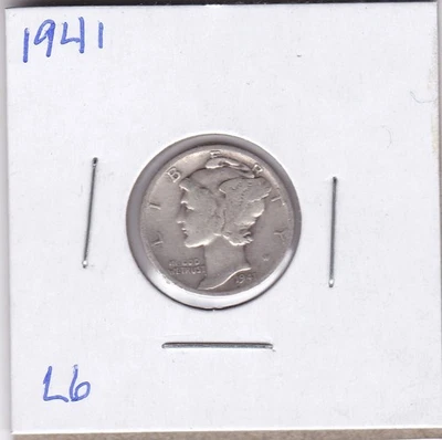 1941 Mercury Dime L6 - Image 1 of 4