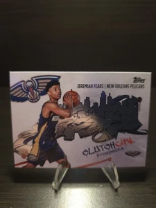 2025-26 Topps Basketball - Jeremiah Fears Clutch City Prospects RC #CC-7  - Bild 1 von 2