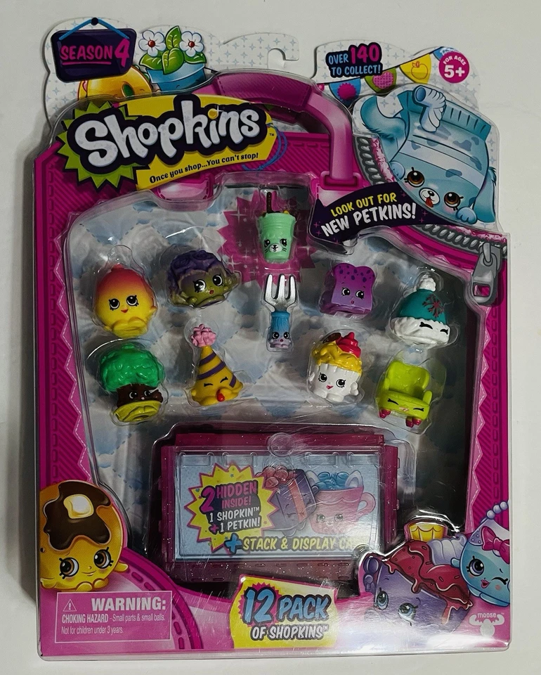 Shopkins Temporada 4! Nuevo paquete de 12 Shopkins nuevo en paquete Foto 1 de 1