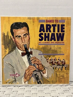 Dance to Artie Shaw His Clarinet and Orchestra DECCA Vintage LP Vinyl Record — 第 1/4 张图片