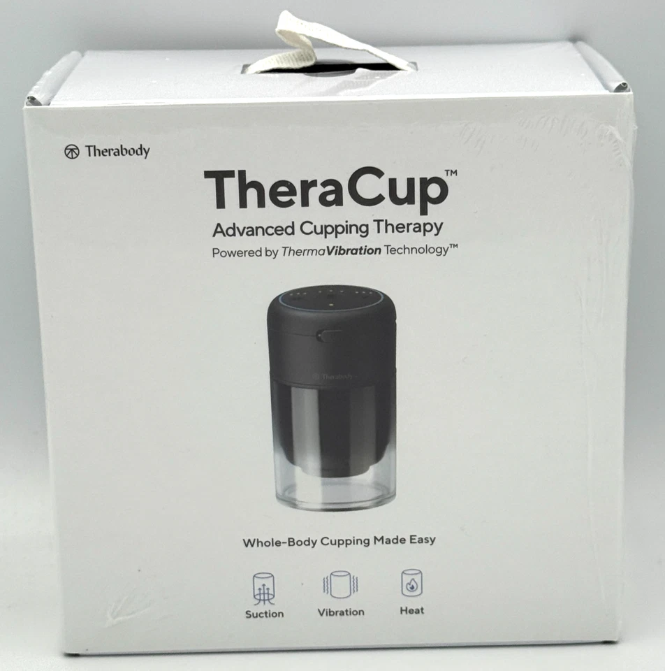 Therabody  TheraCup Advanced Cupping Therapy Black Heat - NEW SEALED IN BOX - Image 1 of 4