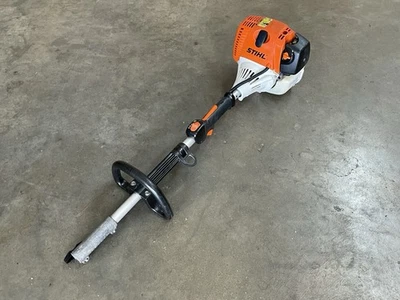 Recortadora combinada STIHL KM90R \ Unidad multitarea de gas 28cc arranca y funciona fuerte 💪 ✅ Foto 1 de 4