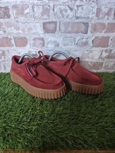Clarks Para Mujer Torhill Abeja Castaño Gamuza Plano Gomoso Parte Inferior Zapatos Reino Unido 5 - Imagen 1 de 12
