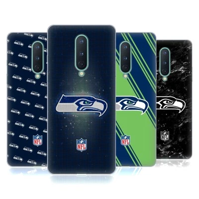 OFFICIAL NFL SEATTLE SEAHAWKS ARTWORK SOFT GEL CASE FOR GOOGLE ONEPLUS PHONES - Image 1 of 4