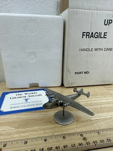 Franklin Mint The Worlds Greatest Aircraft Boeing 314a Flying Boat Estaño 1987 - Imagen 1 de 6