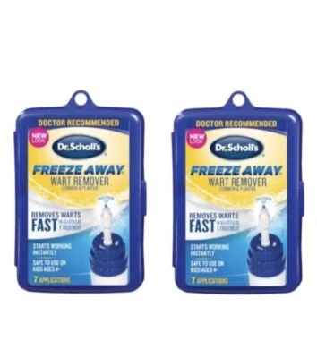 Dr. Scholls Freeze Away Wart Remover 8 Applications Pack Of 2!! - Image 1 of 4