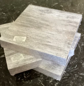 Sorbus Floating Shelves  Solid Square  Hanging Wall Shelves Set of 3 Rustic Gray - Picture 1 of 4